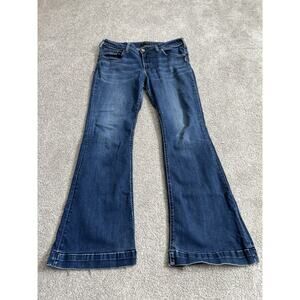 Silver Jeans Womens Size 32/33 Blue Denim Medium Wash Preppy Cottage Pants